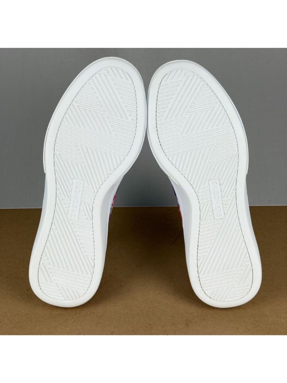 Skechers Cordova Classic Logo Print Athletic Shoes Womens 11 White Multicolor - Picture 6 of 10
